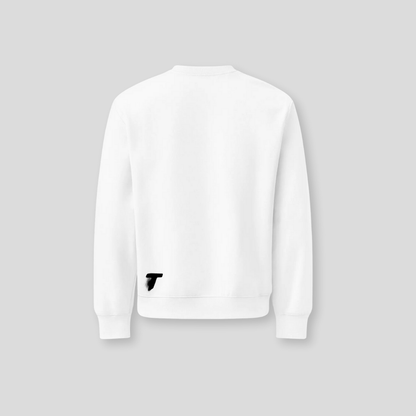 Tommy T’s Future Sweatshirt- White