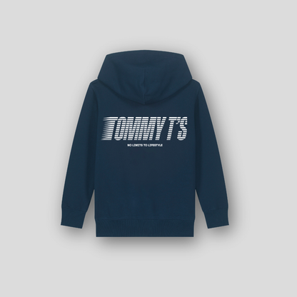 Tommy T’s Lifestyle Hoodie- Navy Blue