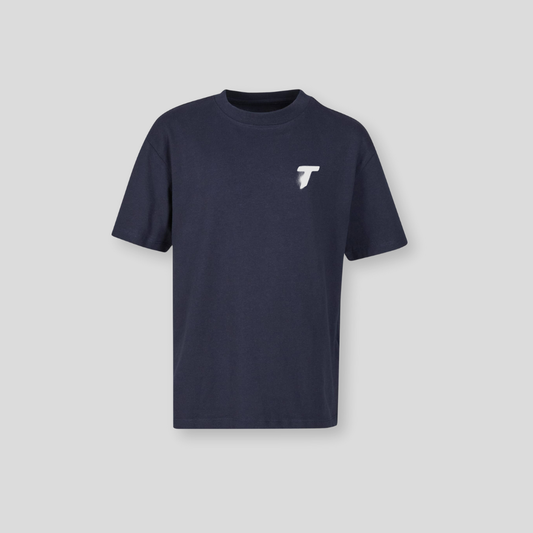 Tommy T’s Icon Oversized Tee- Navy Blue