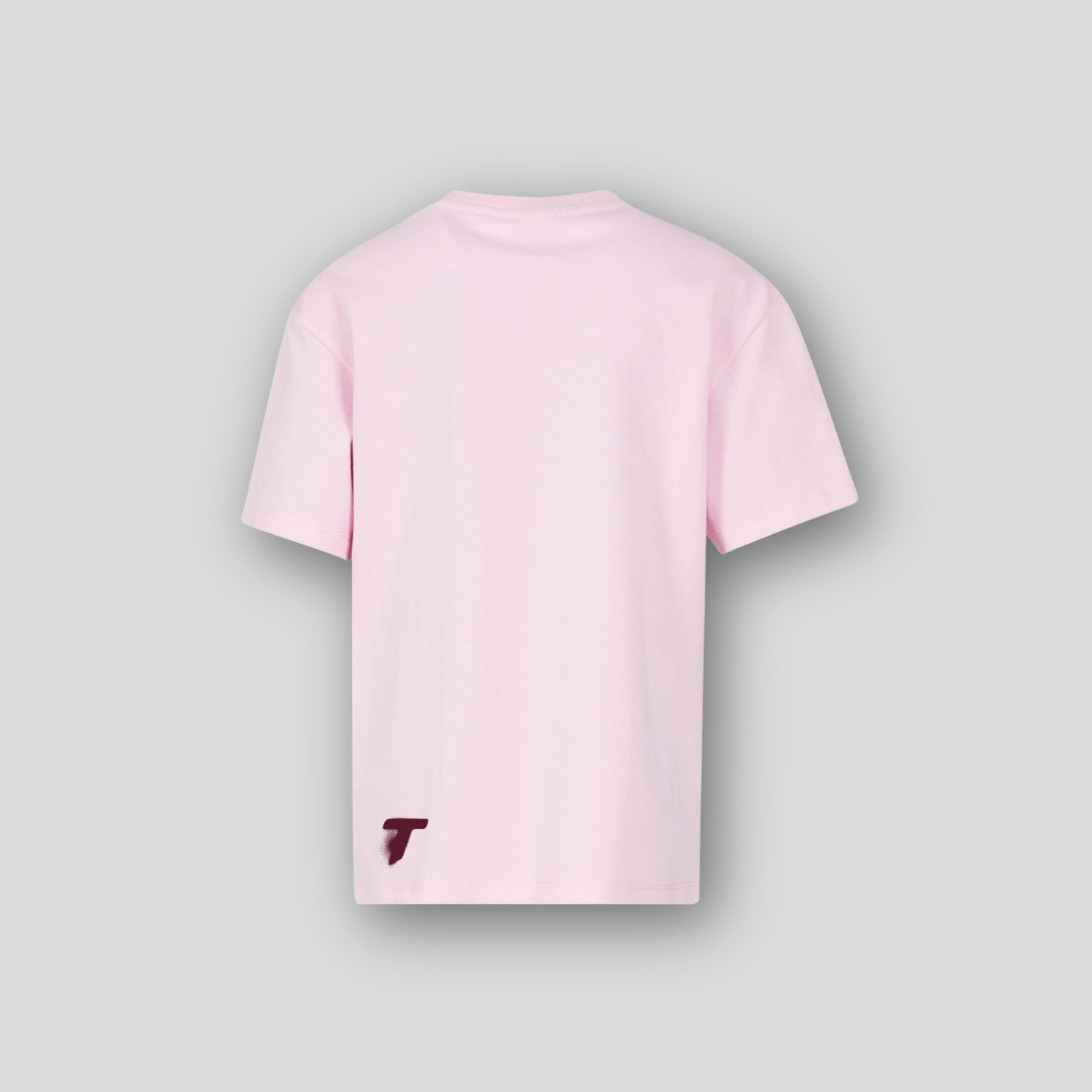Tommy T’s Future Oversized Tee- Pink