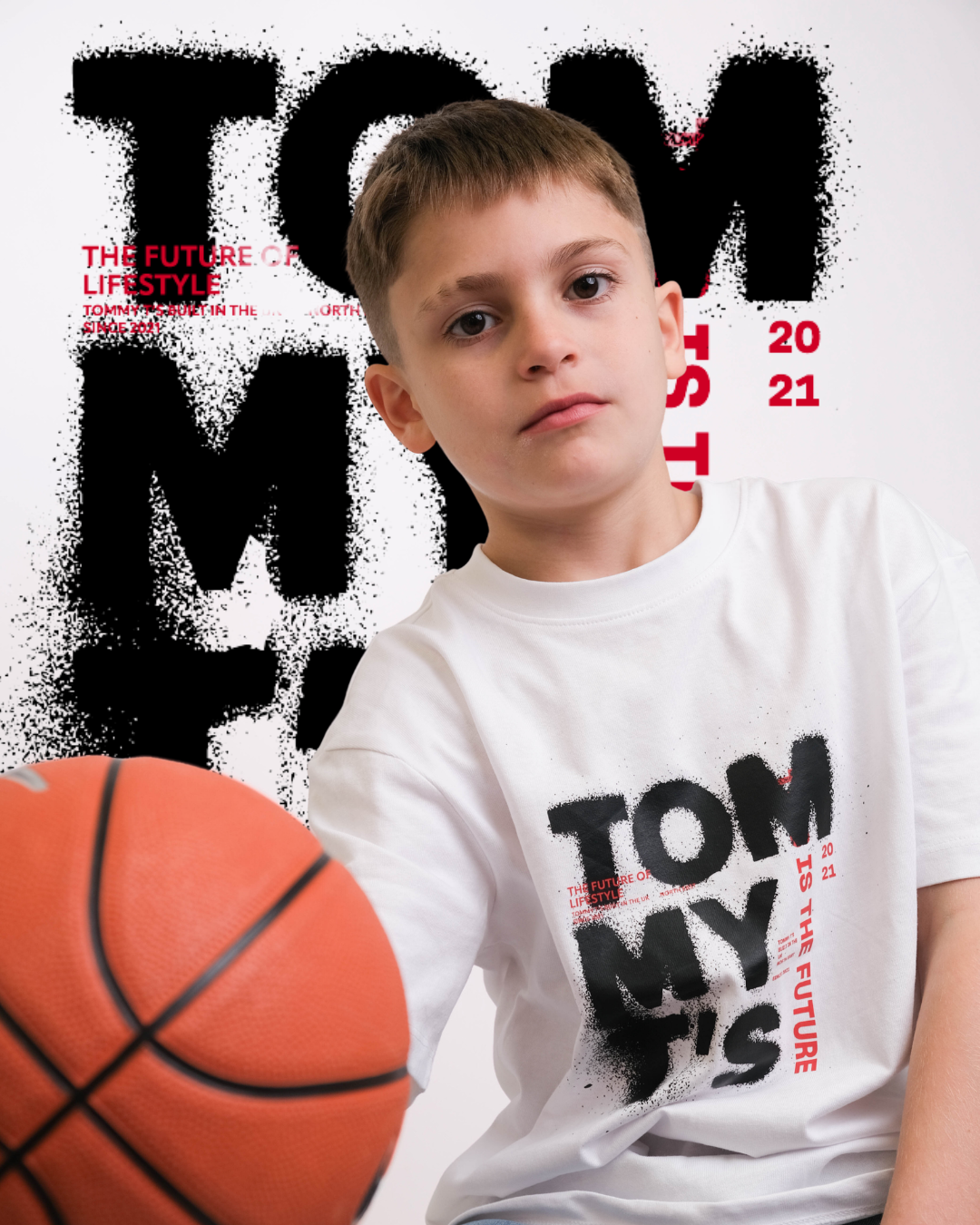 Tommy T’s Future Oversized Tee- pink - Kids Oversized T-Shirt | Tommy Ts