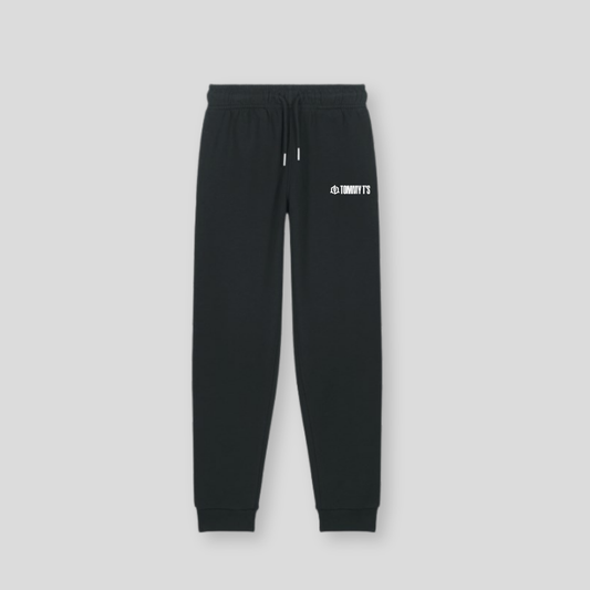 Tommy T’s Lifestyle Joggers- Black/White