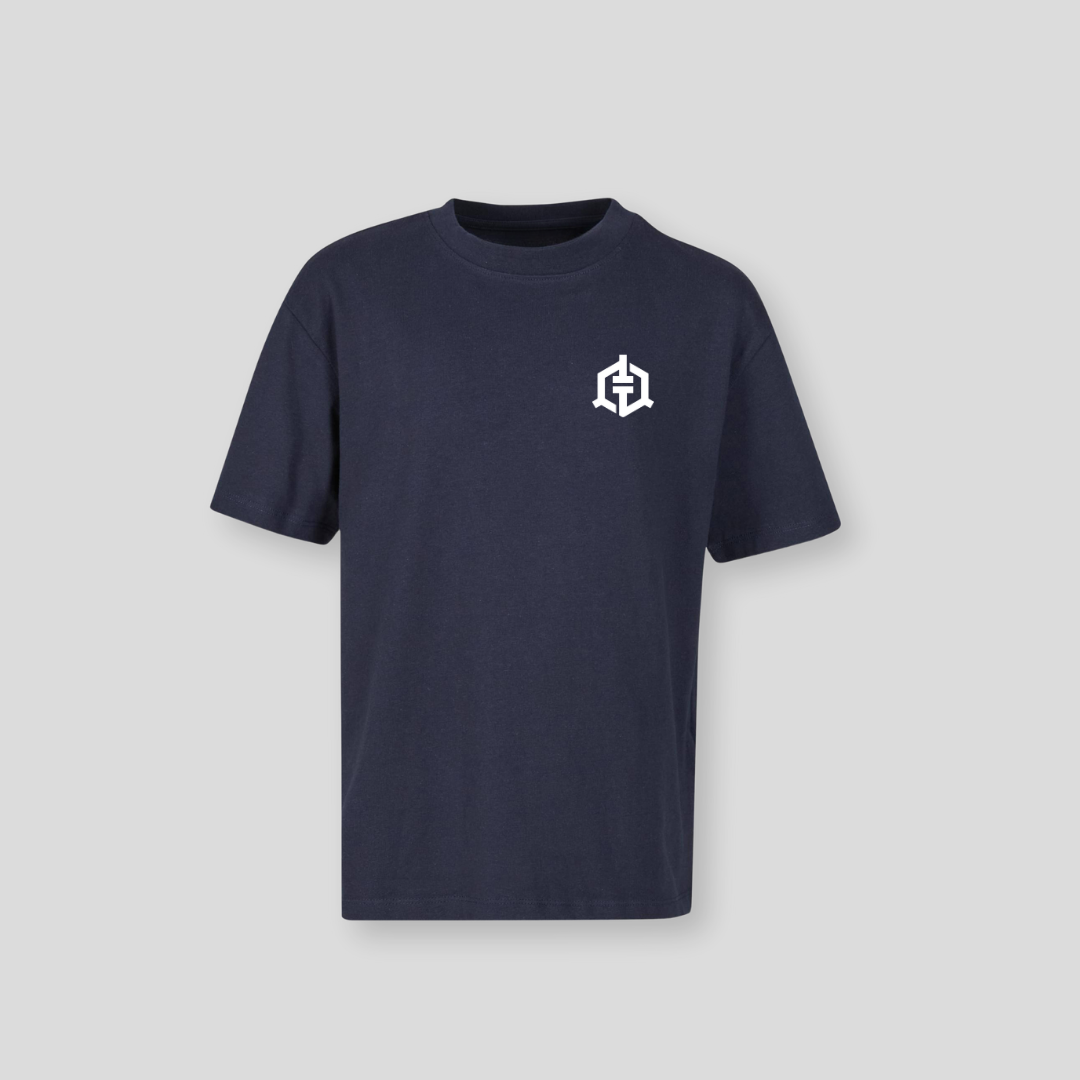 Tommy T’s Next Gen Oversized Tee- Navy