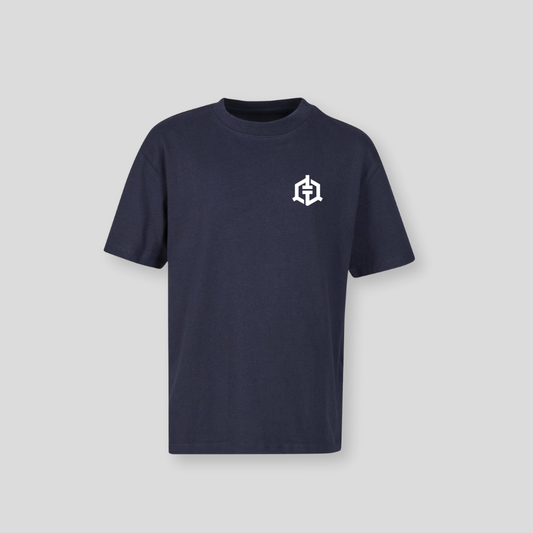 Tommy T’s Next Gen Oversized Tee- Navy