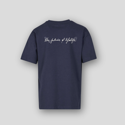 Tommy T’s Next Gen Oversized Tee- Navy