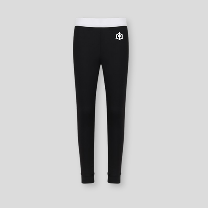 Tommy T’s Active Leggings- Black