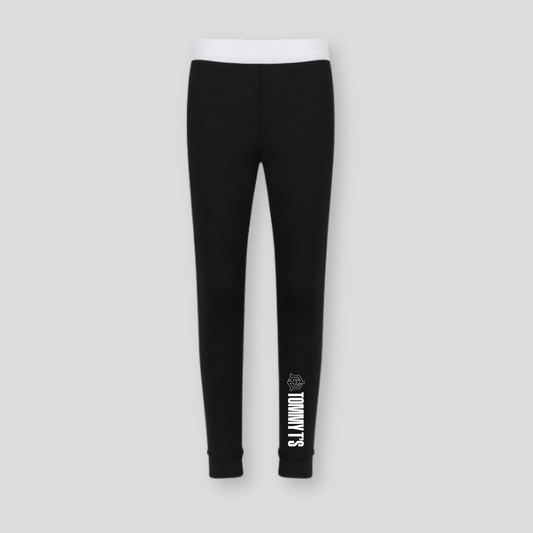 Tommy T’s Active Leggings- Black
