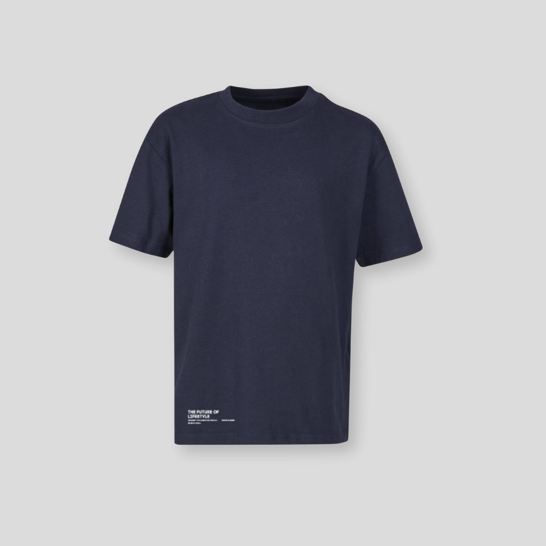 Core Oversized Tee- Navy Blue