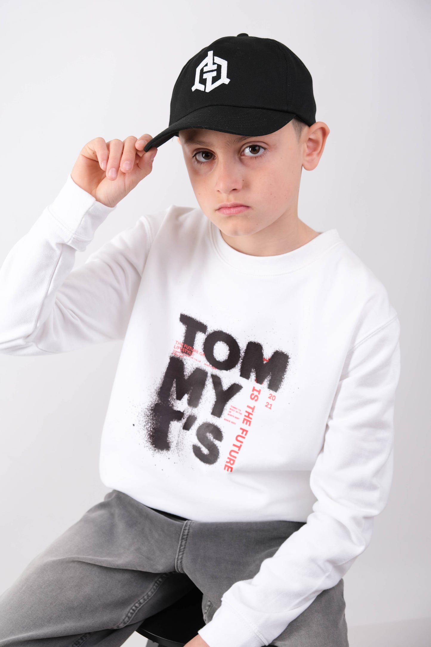 Tommy T’s Original 5-Panel Cap- Black