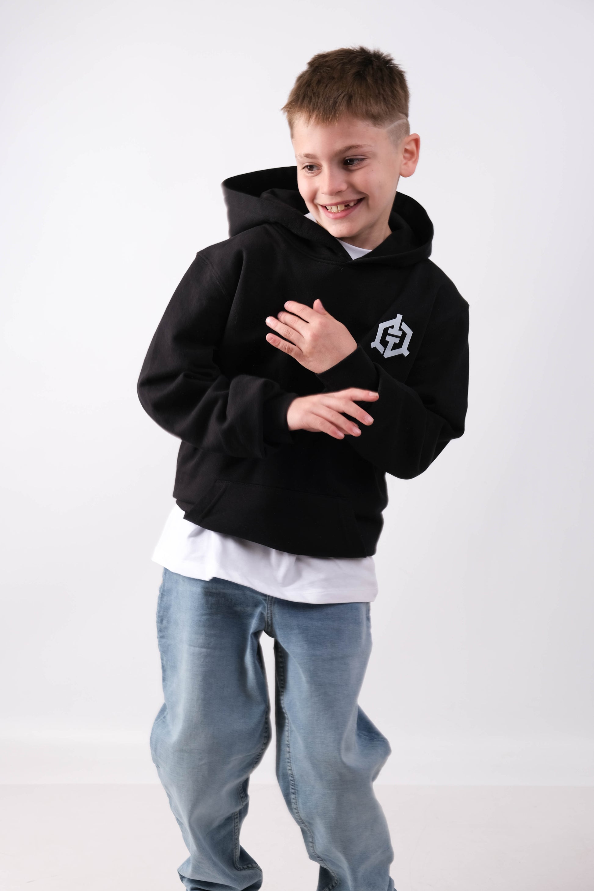 Tommy T’s Lifestyle Hoodie- Black - Kids Hoodie | Tommy Ts