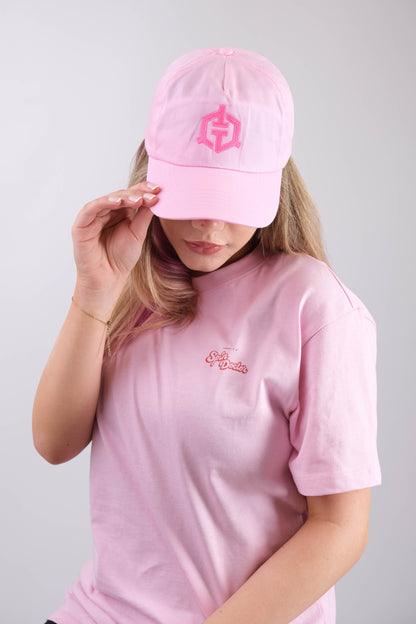 Spin Doctor Oversized Tee- Pink