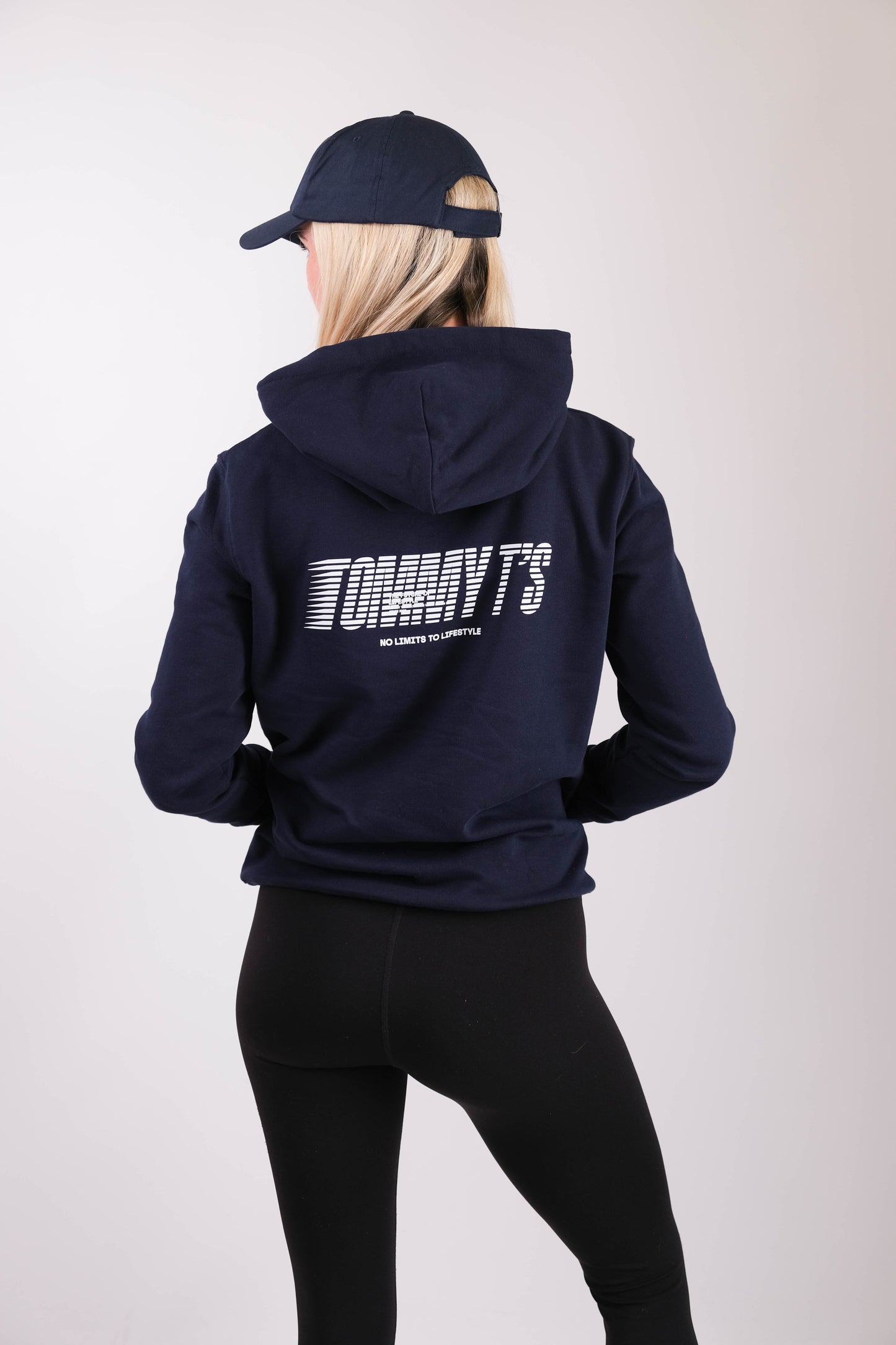 Tommy T’s Lifestyle Hoodie- Navy Blue