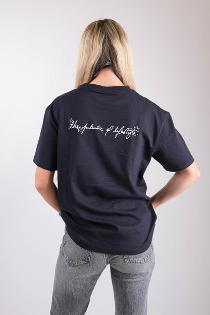 Tommy T’s Next Gen Oversized Tee- Navy