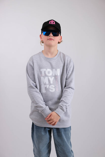 Tommy T’s Future Sweatshirt- grey