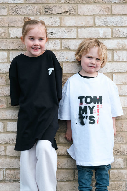 Tommy T’s Icon Oversized Tee- Black