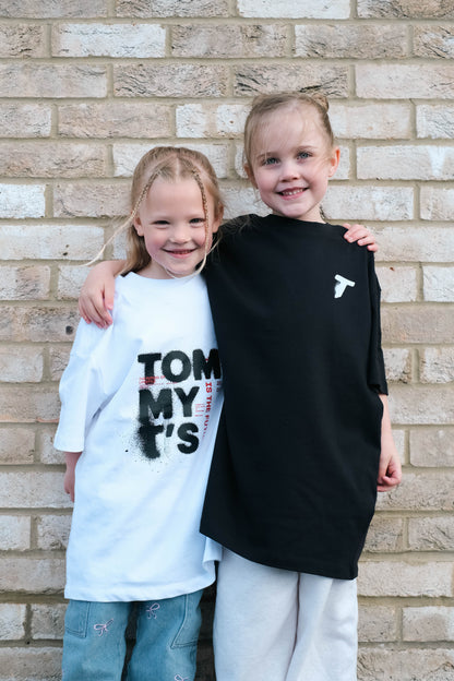 Tommy T’s Future Oversized Tee- pink - Kids Oversized T-Shirt | Tommy Ts